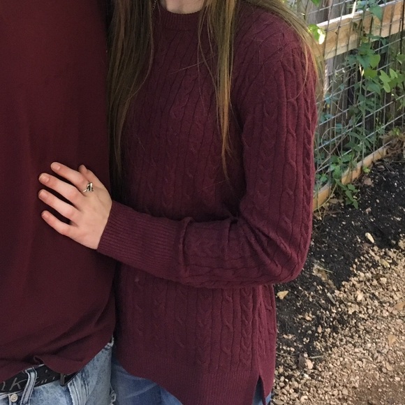 3/$20 • MAROON SWEATER - Picture 2 of 5